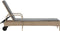 vidaXL - Ligbed - met - wielen - en - kussen - poly - rattan - beige