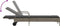 vidaXL - Ligbed - met - wielen - en - kussen - poly - rattan - grijs