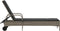 vidaXL - Ligbed - met - wielen - en - kussen - poly - rattan - grijs