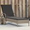 vidaXL - Ligbed - met - wielen - en - kussens - poly - rattan - lichtgrijs