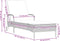 vidaXL - Ligbed - met - wielen - en - kussens - poly - rattan - lichtgrijs