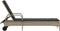 vidaXL - Ligbed - met - wielen - en - kussens - poly - rattan - lichtgrijs