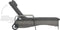 vidaXL - Ligbed - met - wielen - poly - rattan - antraciet