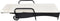 vidaXL - Ligbed - met - wieltjes - poly - rattan - zwart