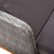 vidaXL - Ligbed - poly - rattan - en - massief - acaciahout - grijs