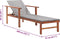 vidaXL - Ligbed - poly - rattan - en - massief - acaciahout - grijs