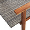 vidaXL - Ligbed - poly - rattan - en - massief - acaciahout - grijs