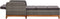 vidaXL - Ligbed - poly - rattan - en - massief - acaciahout - grijs