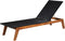 vidaXL - Ligbed - poly - rattan - en - massief - acaciahout