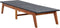 vidaXL - Ligbed - poly - rattan - en - massief - acaciahout