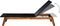 vidaXL - Ligbed - poly - rattan - en - massief - acaciahout
