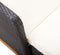 vidaXL - Ligbed - poly - rattan - en - massief - acaciahout - zwart