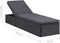 vidaXL - Ligbed - poly - rattan - zwart - en - donkergrijs