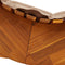 vidaXL - Ligbed - schommelend - met - kussen - massief - acaciahout
