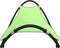 vidaXL - Ligbed - schommelend - met - wieltjes - staal - en - textileen - stof - groen