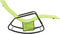 vidaXL - Ligbed - staal - en - textileen - groen