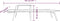 vidaXL - Ligbed - staal - en - textileen - stof - crèmekleurig