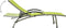 vidaXL - Ligbed - textileen - en - aluminium - groen