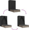 vidaXL - Ligbed - tweepersoons - met - dak - en - gordijn - poly - rattan - grijs