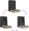 vidaXL - Ligbed - tweepersoons - met - dak - en - gordijn - poly - rattan - lichtgrijs