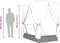 vidaXL - Ligbed - tweepersoons - met - dak - en - gordijn - poly - rattan - bruin