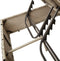 vidaXL - Ligbed - tweepersoons - met - dak - en - gordijn - poly - rattan - lichtgrijs