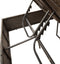 vidaXL - Ligbed - tweepersoons - met - dak - en - gordijn - poly - rattan - bruin