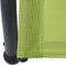 vidaXL - Ligbed - tweepersoons - met - luifel - textileen - groen
