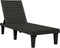 vidaXL - Ligbedden - 2 - st - 155x58x83 - cm - polypropeen - zwart