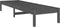 vidaXL - Ligbedden - 2 - st - 199,5x60x74 - cm - massief - grenenhout - grijs