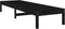 vidaXL - Ligbedden - 2 - st - 199,5x60x74 - cm - massief - grenenhout - zwart