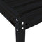 vidaXL - Ligbedden - 2 - st - 199,5x60x74 - cm - massief - grenenhout - zwart