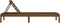 vidaXL - Ligbedden - 2 - st - 199,5x60x74 - cm - massief - grenenhout - bruin