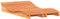 vidaXL - Ligbedden - 2 - st - 205x60x31,5 - cm - massief - grenenhout - wasbruin