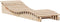 vidaXL - Ligbedden - 2 - st - 205x60x31,5 - cm - massief - grenenhout