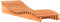 vidaXL - Ligbedden - 2 - st - 205x60x31,5 - cm - massief - grenenhout - wasbruin