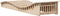 vidaXL - Ligbedden - 2 - st - 205x60x31,5 - cm - massief - grenenhout