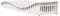 vidaXL - Ligbedden - 2 - st - 205x60x31,5 - cm - massief - grenenhout - wit