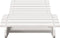 vidaXL - Ligbedden - 2 - st - 205x60x31,5 - cm - massief - grenenhout - wit