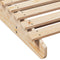 vidaXL - Ligbedden - 2 - st - 205x60x31,5 - cm - massief - grenenhout