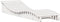vidaXL - Ligbedden - 2 - st - 205x60x31,5 - cm - massief - grenenhout - wit