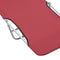 vidaXL - Ligbedden - 2 - st - inklapbaar - staal - en - stof - rood