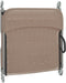 vidaXL - Ligbedden - 2 - st - inklapbaar - textileen - en - staal - taupe
