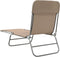 vidaXL - Ligbedden - 2 - st - inklapbaar - textileen - en - staal - taupe
