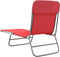 vidaXL - Ligbedden - 2 - st - inklapbaar - textileen - en - staal - rood