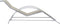 vidaXL - Ligbedden - 2 - st - met - tafel - aluminium - crèmekleurig