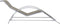 vidaXL - Ligbedden - 2 - st - met - tafel - aluminium - taupekleurig