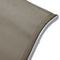 vidaXL - Ligbedden - 2 - st - met - tafel - aluminium - taupekleurig