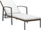 vidaXL - Ligbedden - 2 - st - met - tafel - poly - rattan - bruin