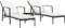 vidaXL - Ligbedden - 2 - st - met - tafel - poly - rattan - bruin